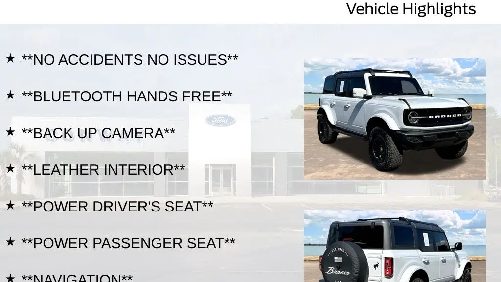 2024 Ford Bronco Outer Banks