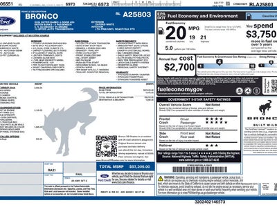 2024 Ford Bronco 4X4 Outer Banks 4DR SUV