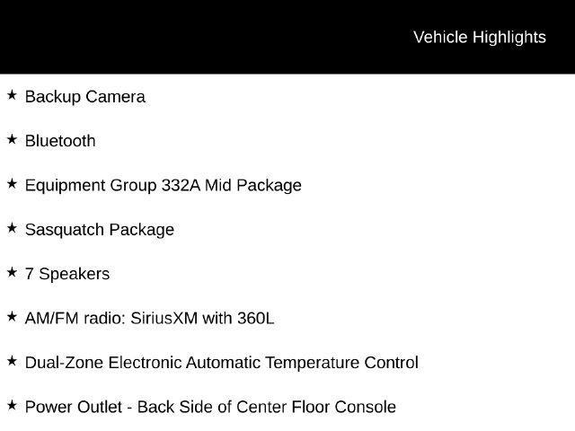 2025 Ford Bronco - $59,721