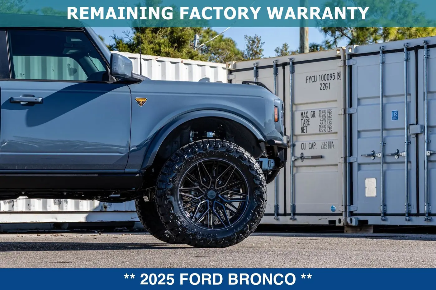 2025 Ford Bronco - $73,299