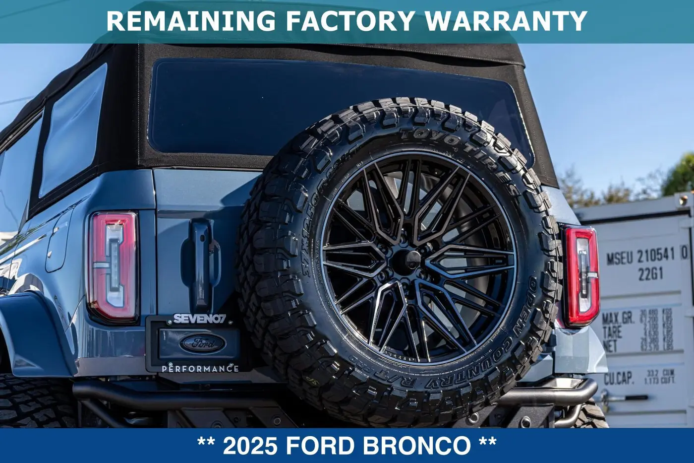 2025 Ford Bronco - $73,299