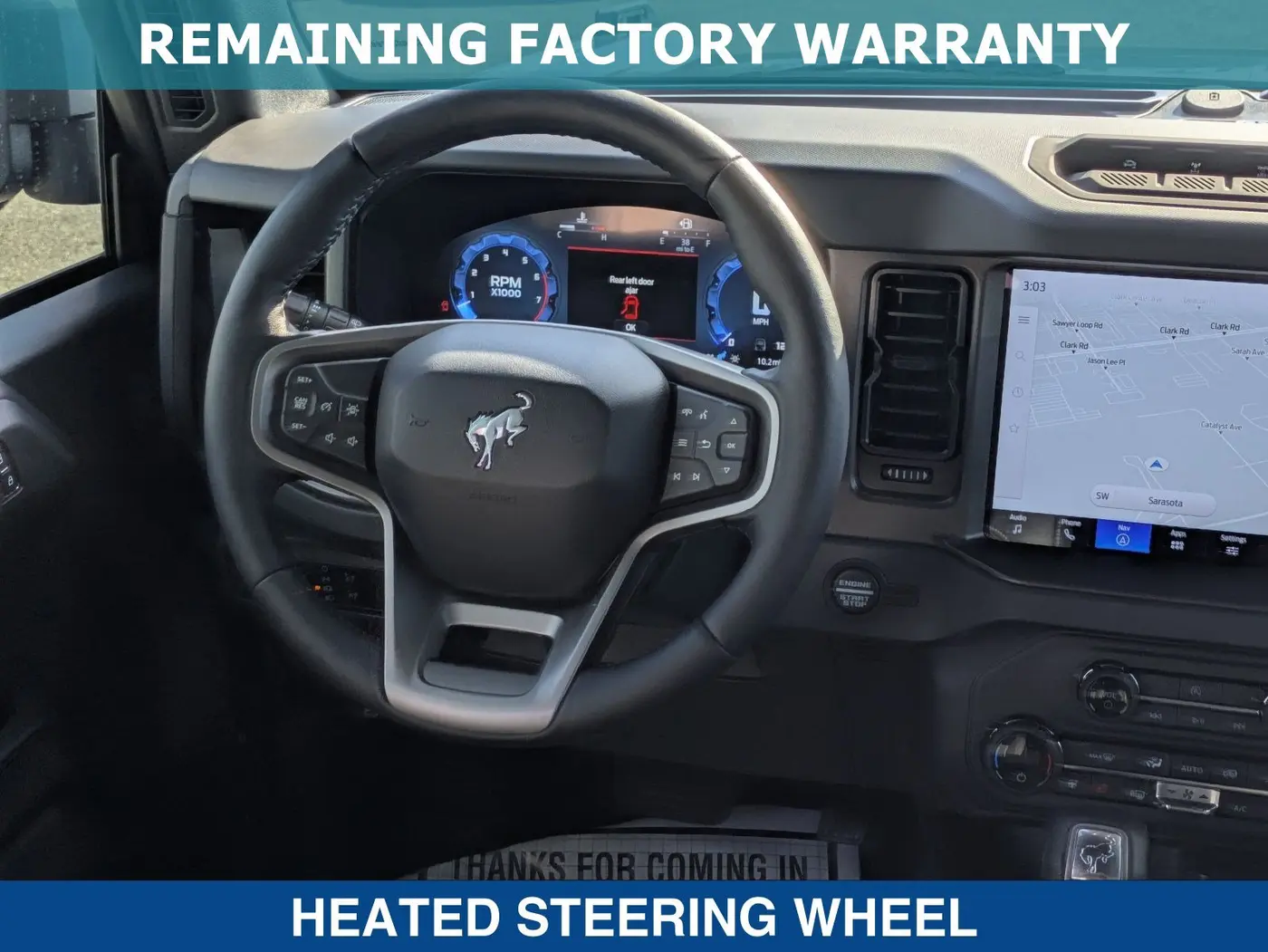 2025 Ford Bronco - $73,299