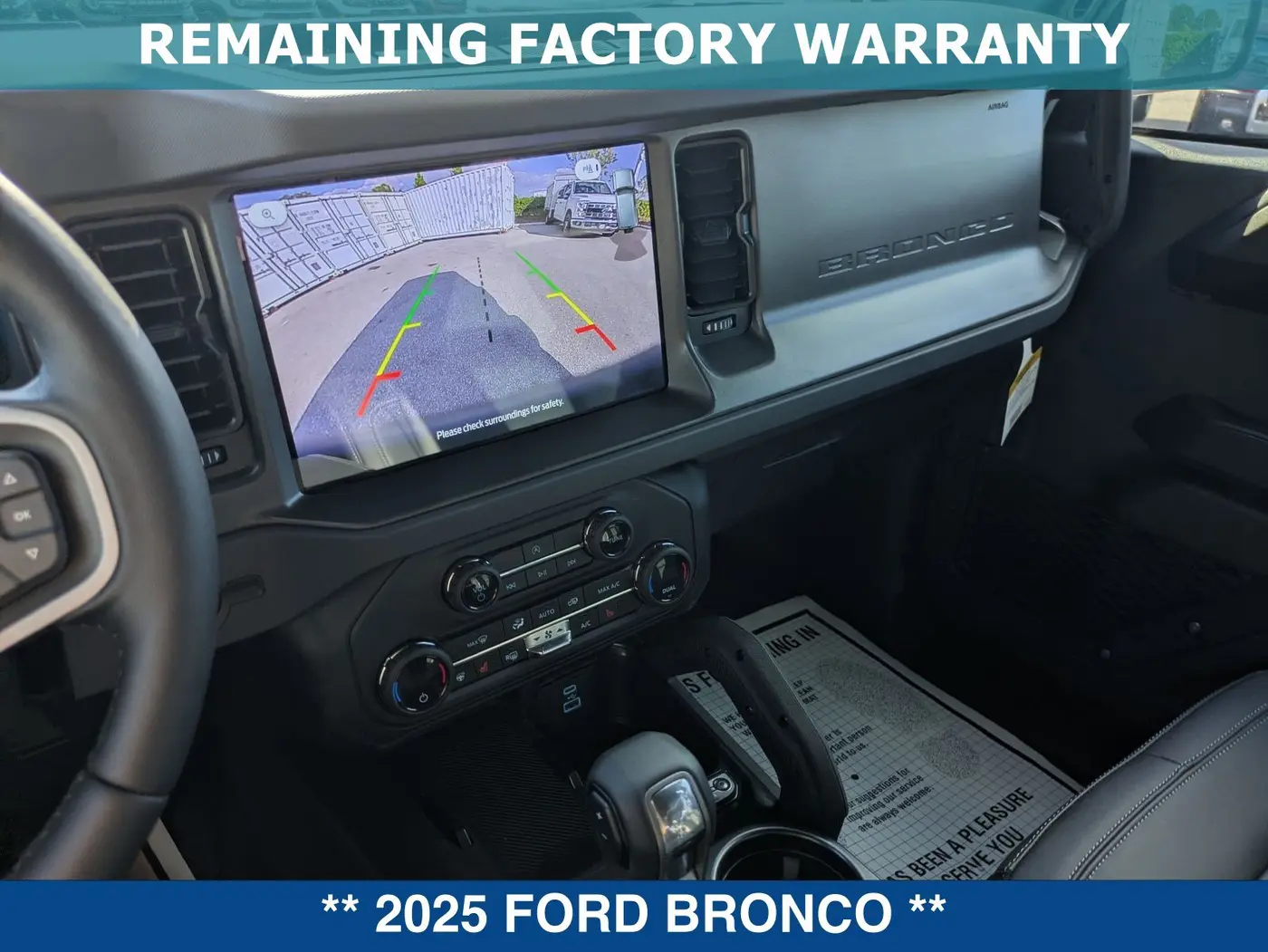 2025 Ford Bronco - $73,299