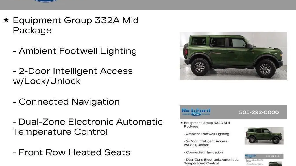 2025 Ford Bronco Badlands
