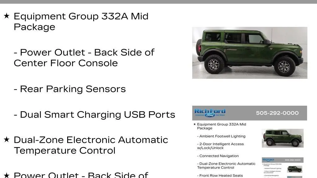 2025 Ford Bronco Badlands