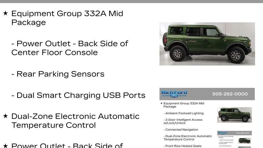 2025 Ford Bronco Badlands