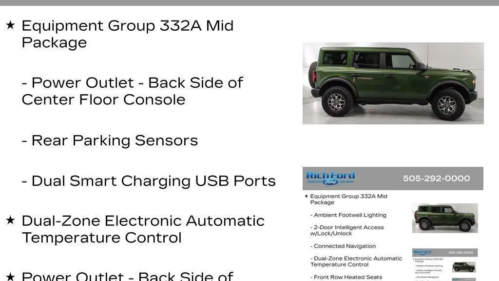 2025 Ford Bronco Badlands