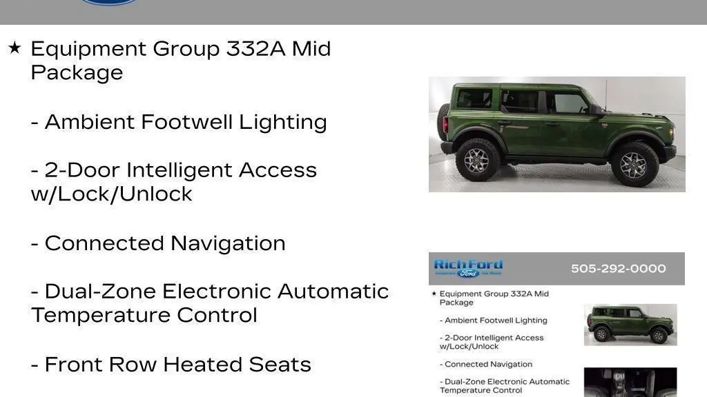2025 Ford Bronco Badlands