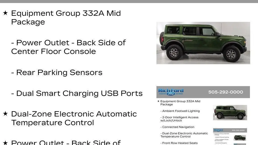2025 Ford Bronco Badlands