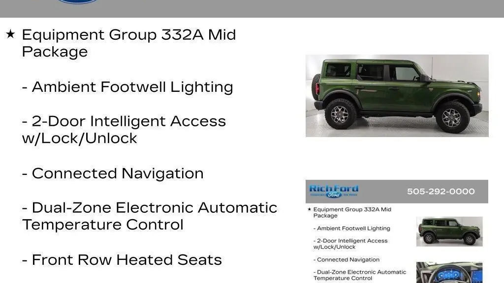 2025 Ford Bronco Badlands