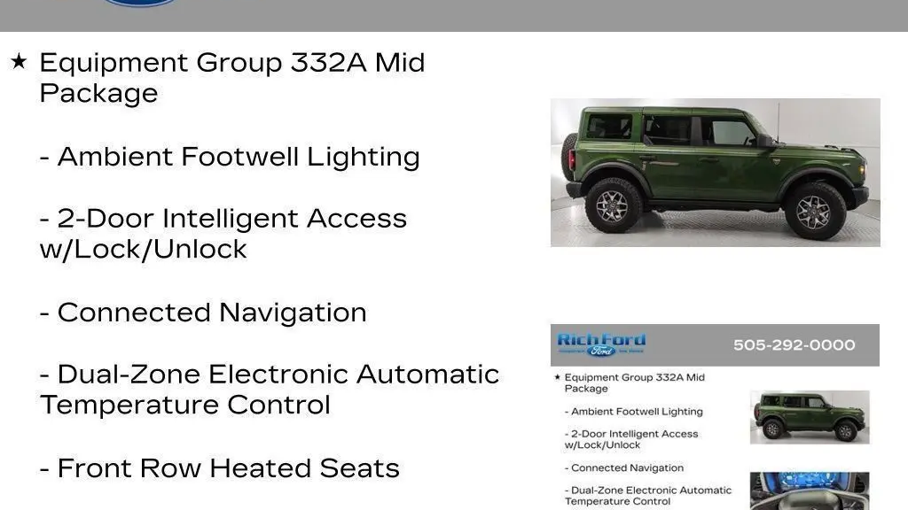 2025 Ford Bronco Badlands