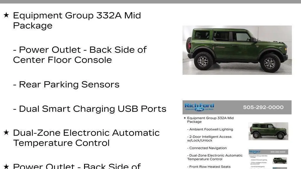 2025 Ford Bronco Badlands