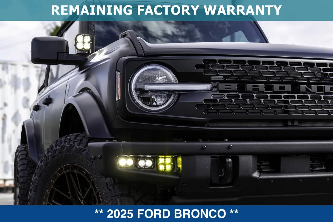 2025 Ford Bronco - $72,499
