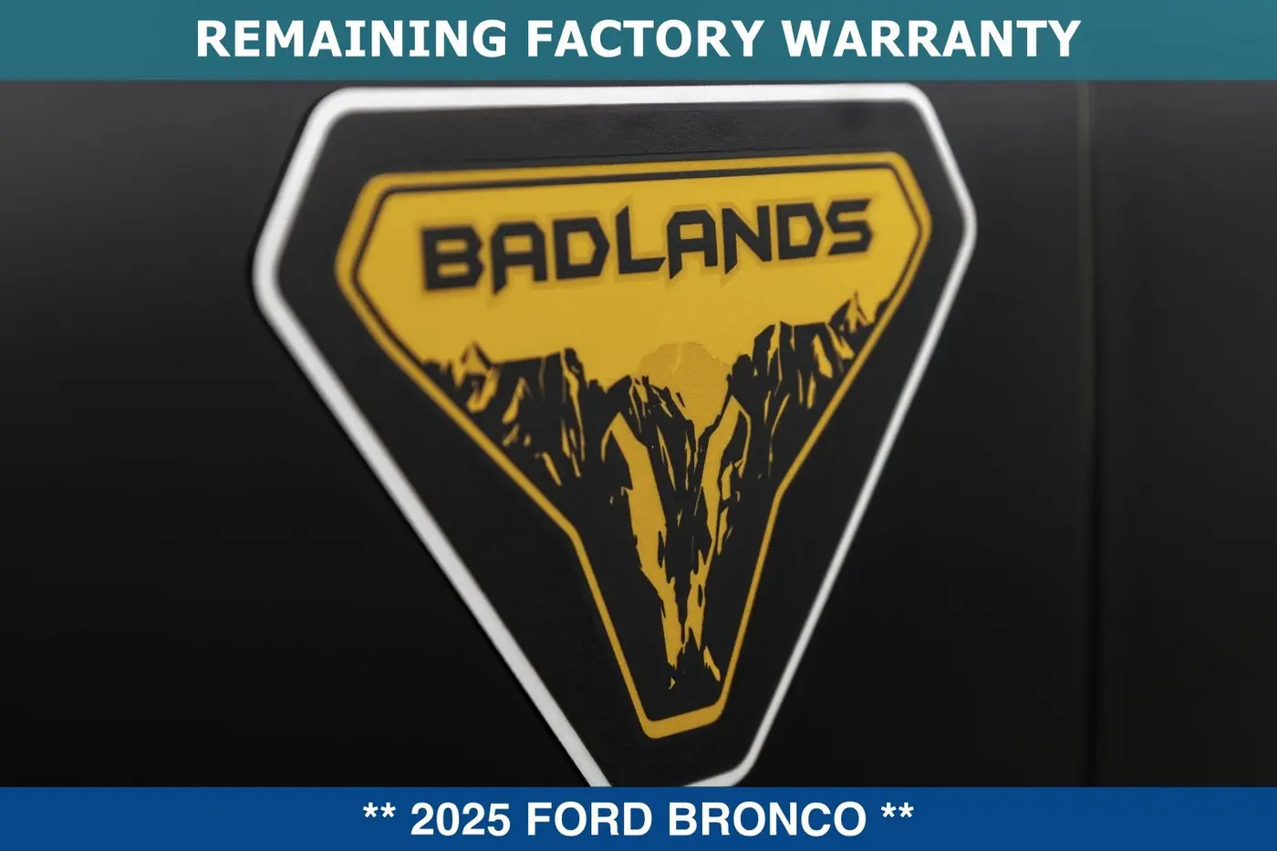 2025 Ford Bronco - $72,499