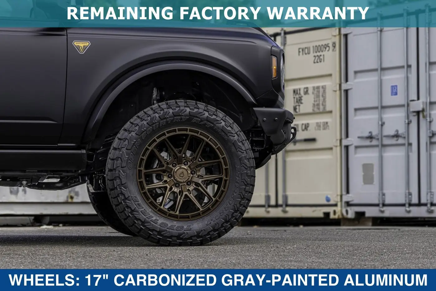 2025 Ford Bronco - $72,499