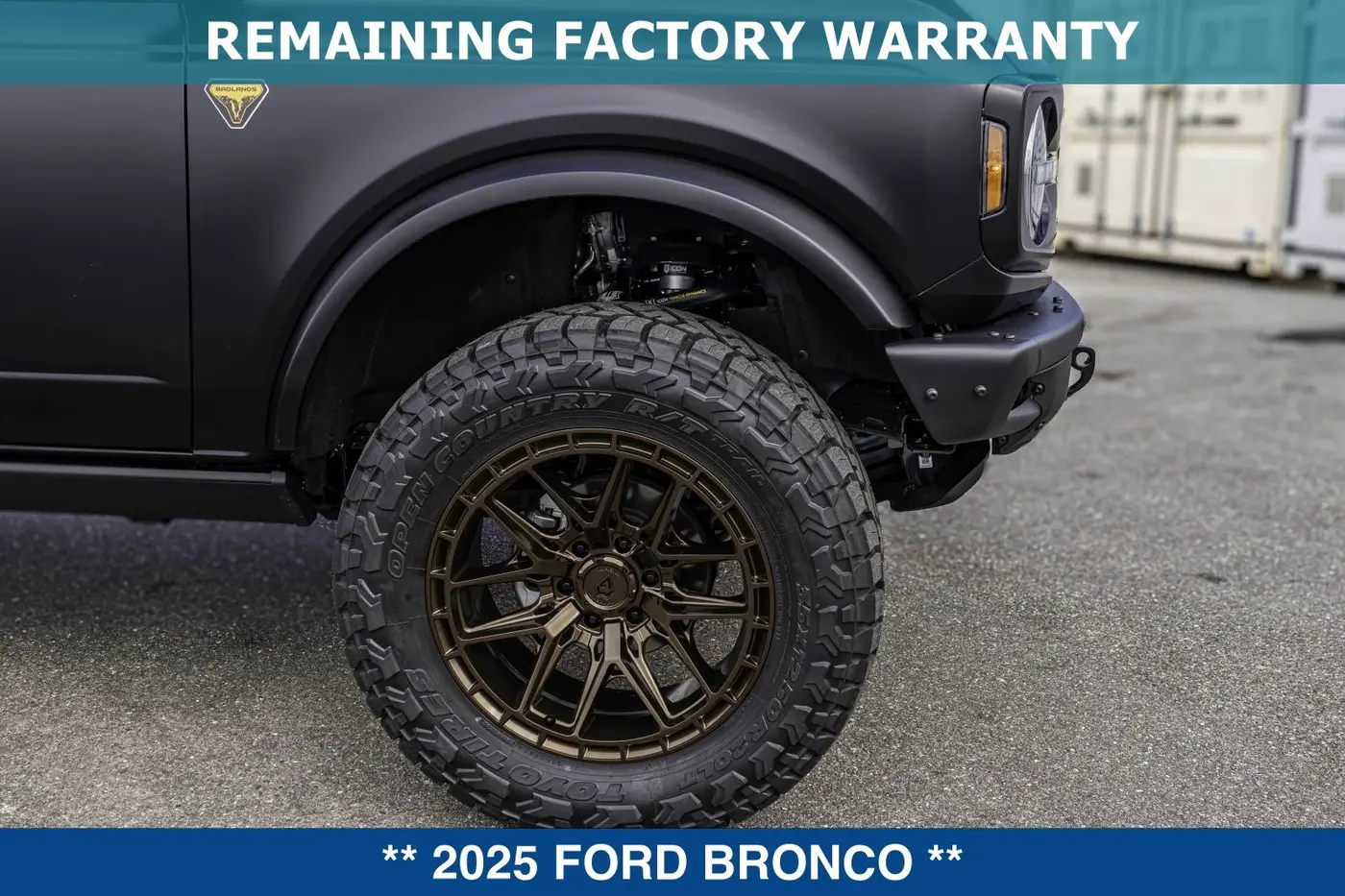 2025 Ford Bronco - $72,499