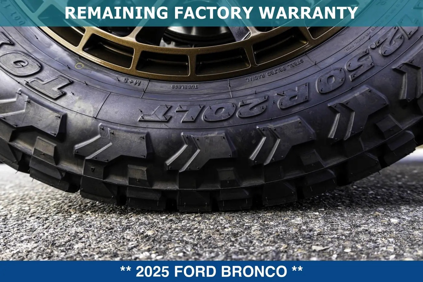2025 Ford Bronco - $72,499