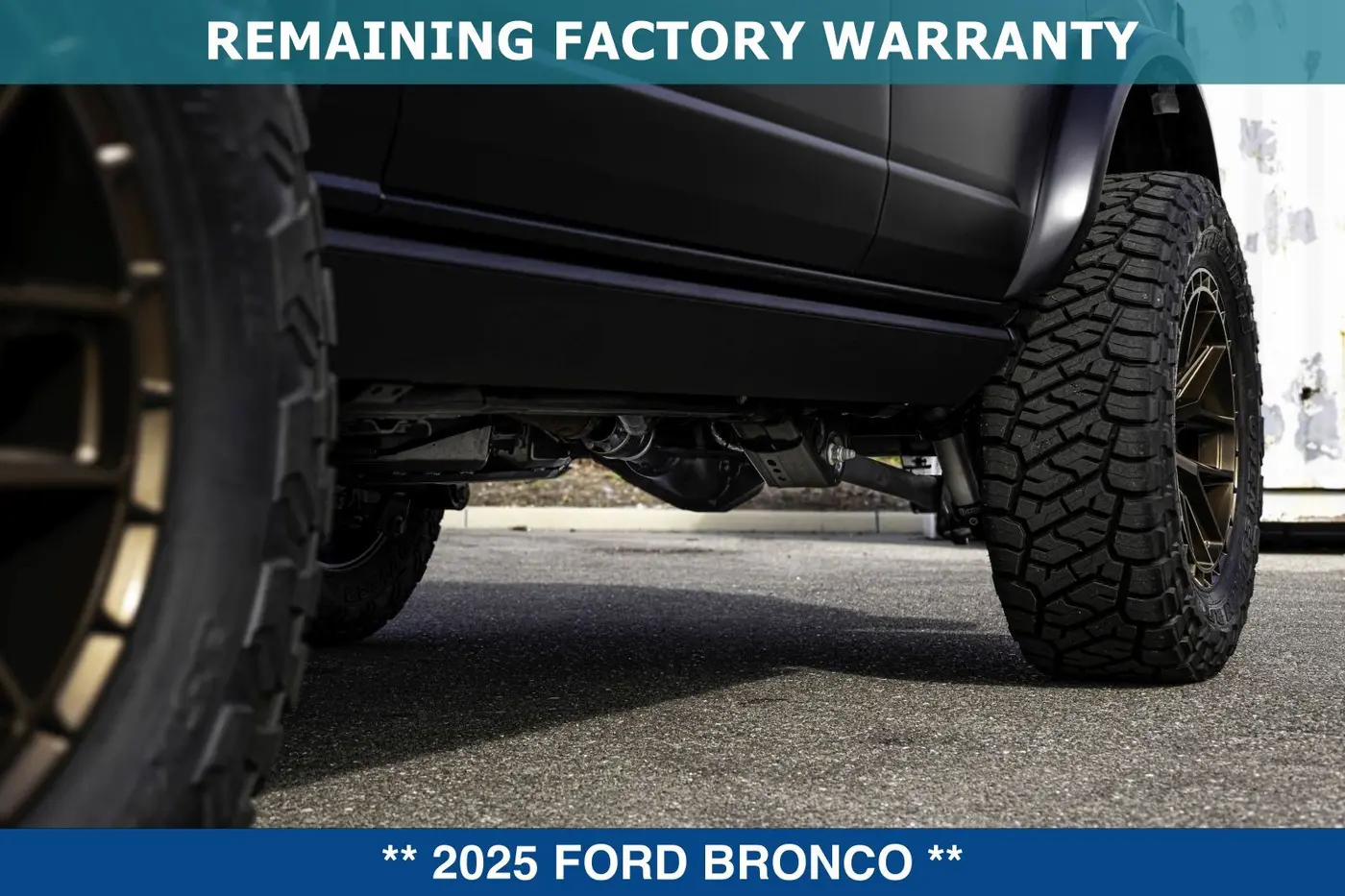 2025 Ford Bronco - $72,499