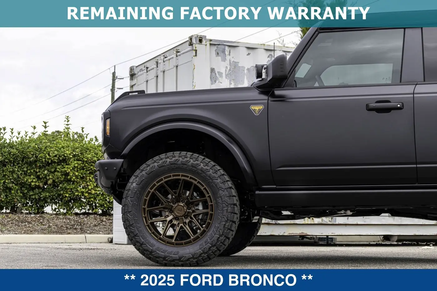 2025 Ford Bronco - $72,499