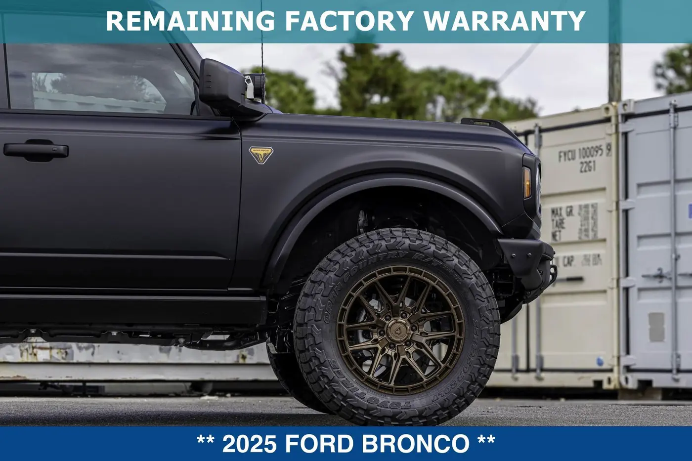 2025 Ford Bronco - $72,499