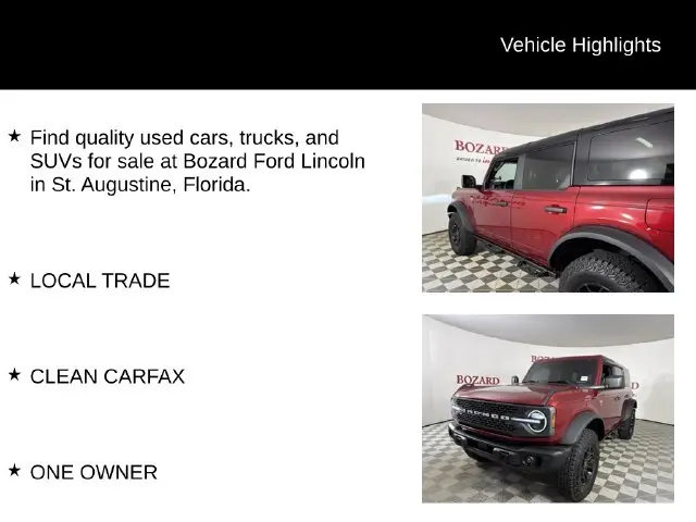 2026 Ford Bronco - $58,000