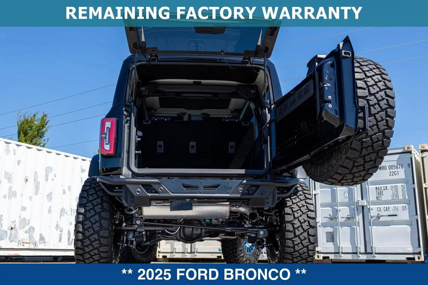 2025 Ford Bronco - $72,499