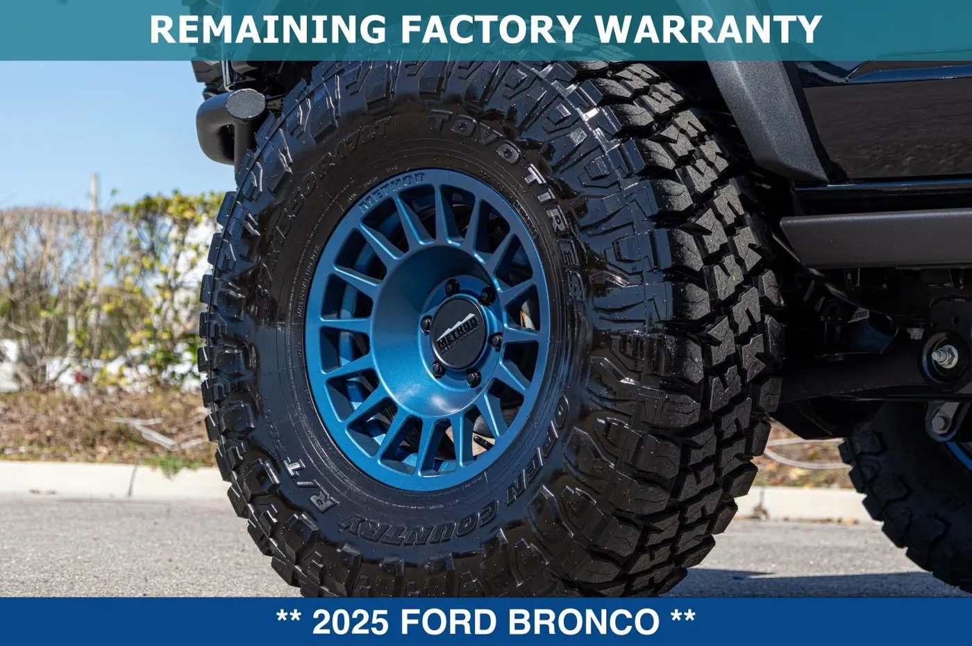 2025 Ford Bronco - $72,499