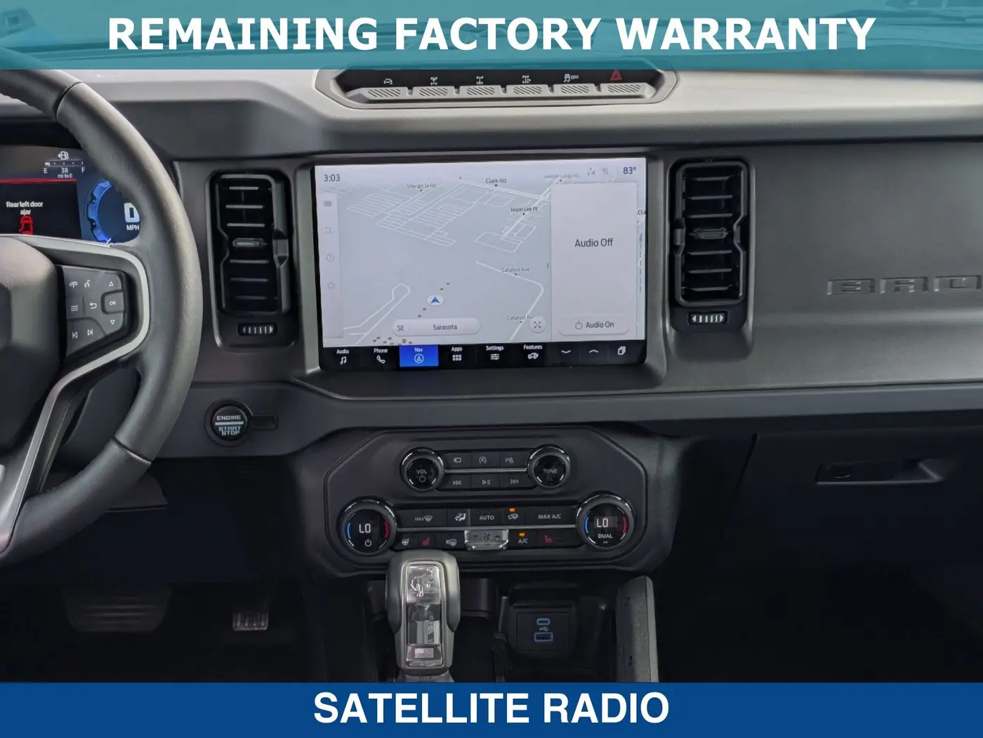 2025 Ford Bronco - $72,499