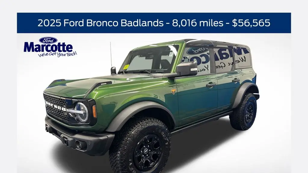 Preowned 2025 Ford Bronco Badlands for Sale