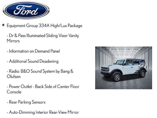 2024 Ford Bronco - $47,417