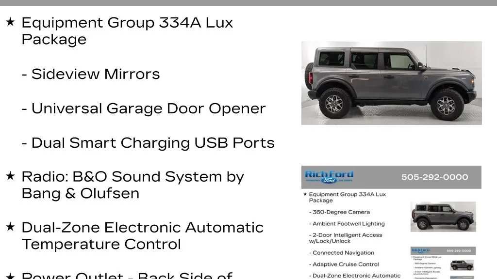 2025 Ford Bronco Badlands