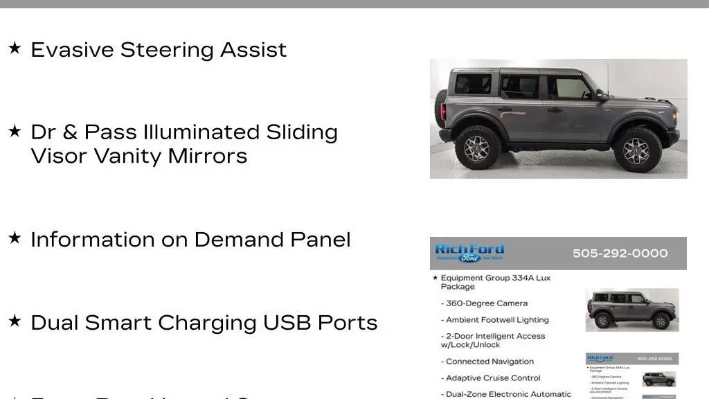 2025 Ford Bronco Badlands