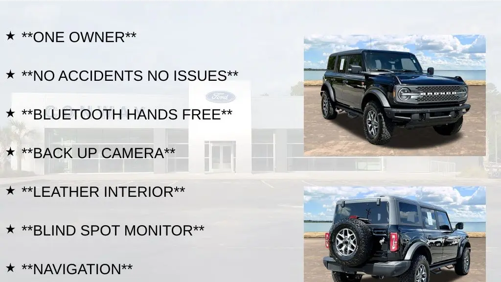 2024 Ford Bronco Badlands