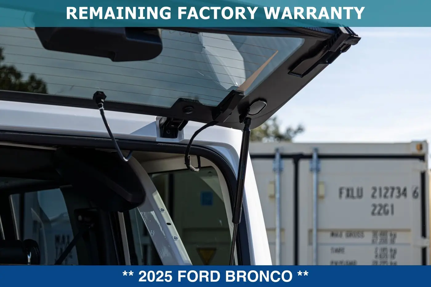 2025 Ford Bronco - $73,499