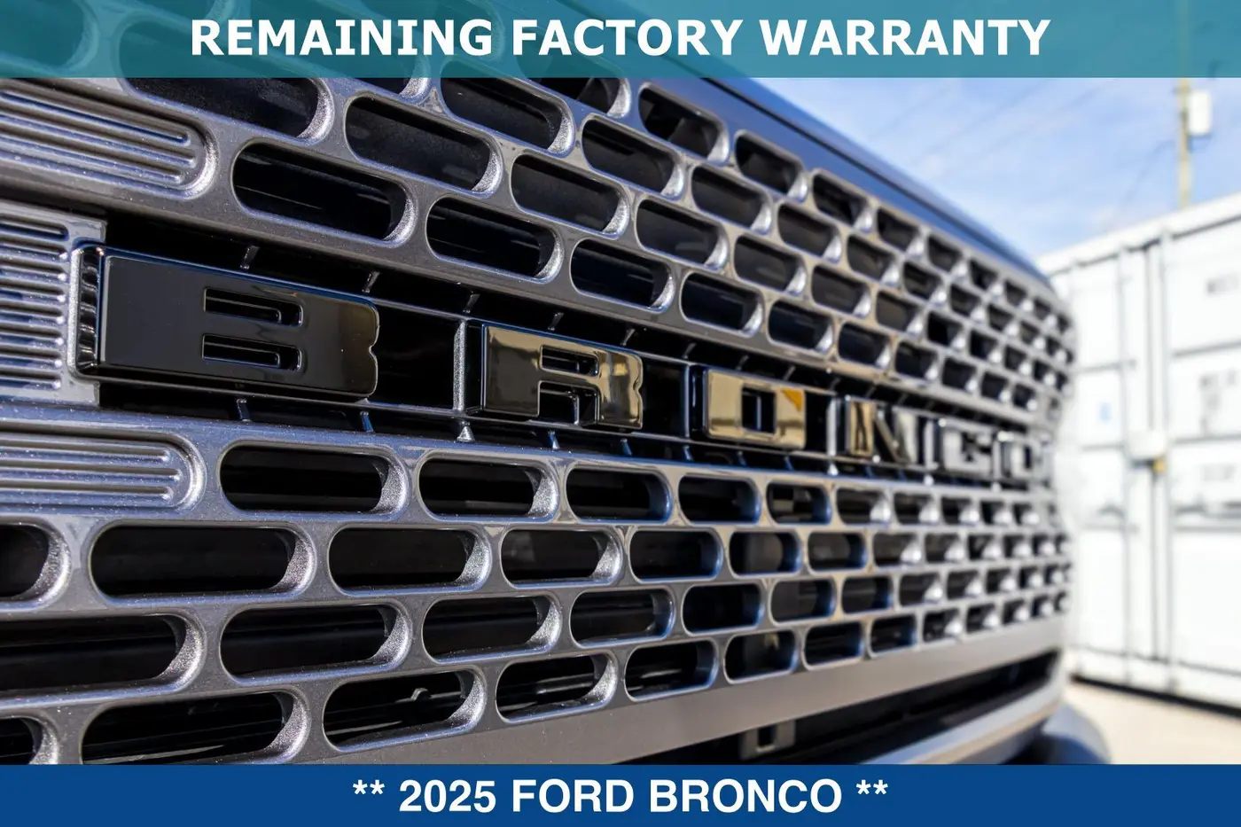2025 Ford Bronco - $73,499