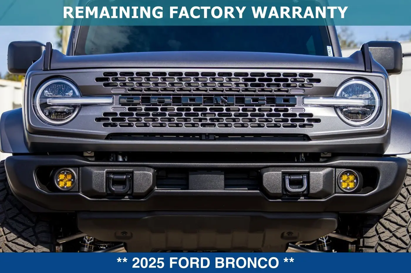 2025 Ford Bronco - $73,499