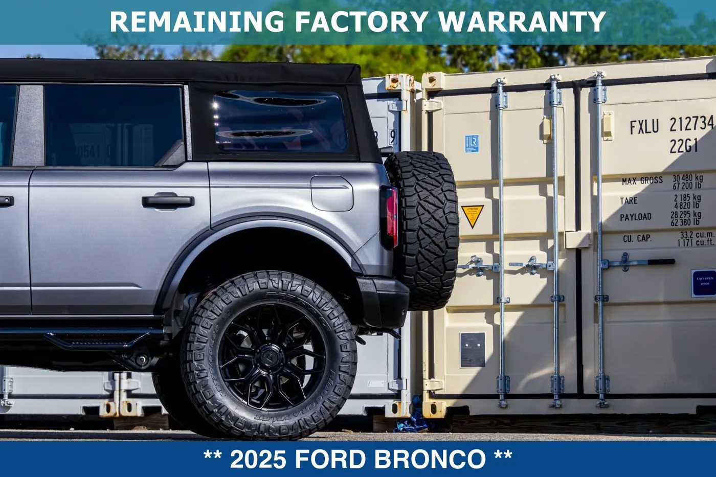 2025 Ford Bronco - $73,499