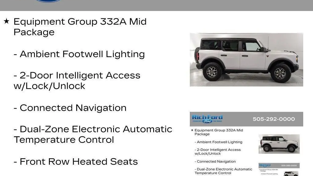 2025 Ford Bronco Badlands