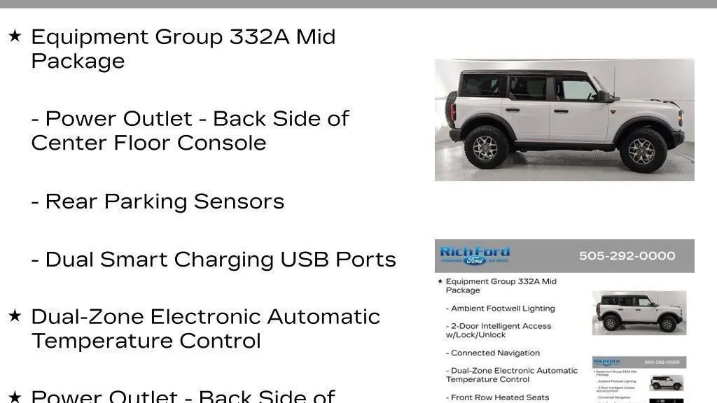 2025 Ford Bronco Badlands