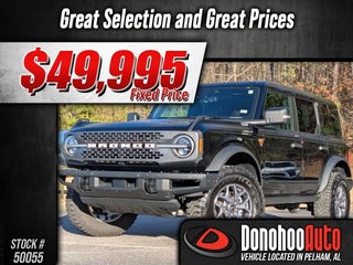 2025 Ford Bronco with Shadow Black Exterior