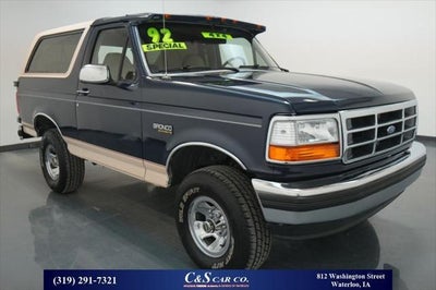 1992 Ford Bronco 2DR Eddie Bauer 4WD SUV