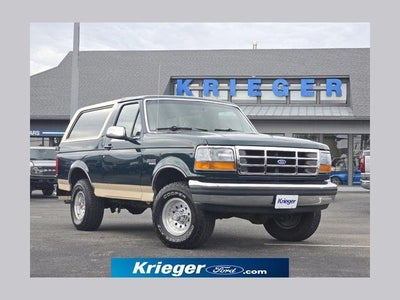 Photo of a 1992 Ford Bronco 2DR XLT 4WD SUV for sale