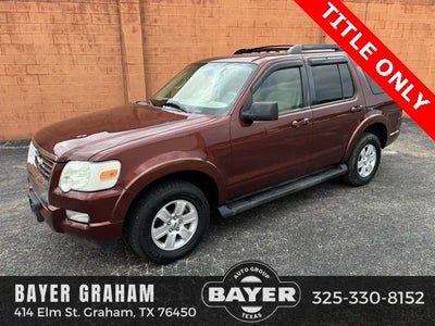 2009 Ford Explorer 4X4 XLT 4DR SUV (V6)