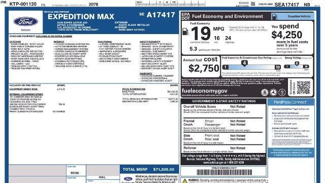 2025 Ford Expedition MAX Active