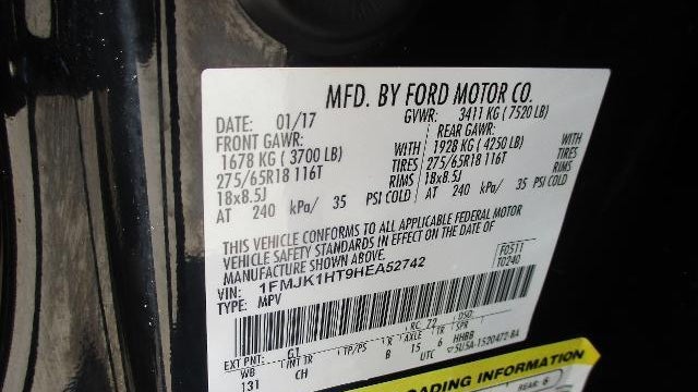 2017 Ford Expedition EL XLT