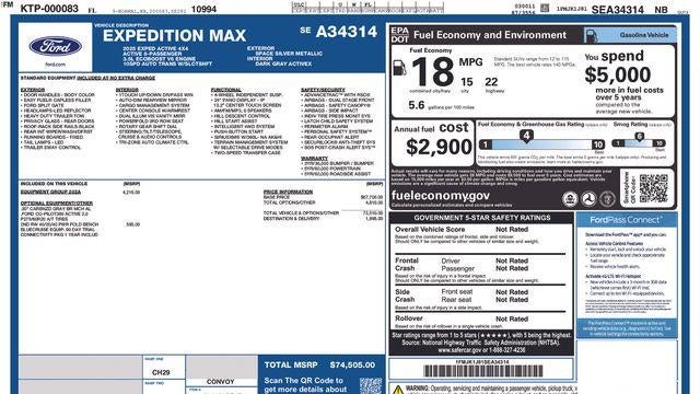 2025 Ford Expedition MAX Active