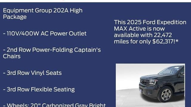 2025 Ford Expedition MAX Active