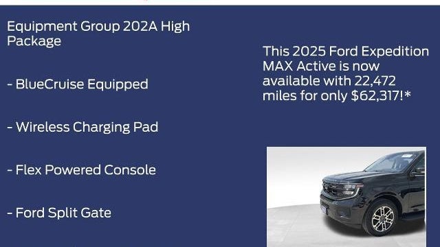 2025 Ford Expedition MAX Active