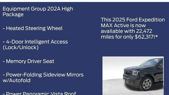2025 Ford Expedition MAX Active