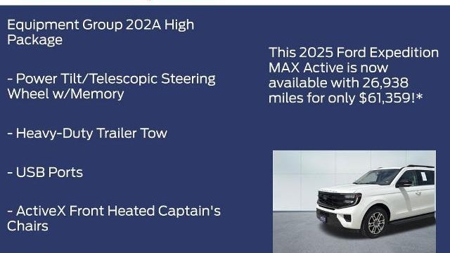 2025 Ford Expedition MAX Active